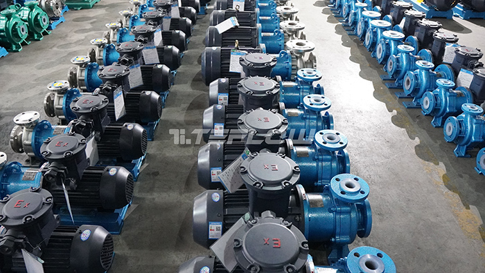 騰龍泵閥高效交付不銹鋼磁力泵及氟塑料磁力泵