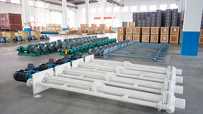 濃硫酸卸料泵（液下泵）批量發往客戶現場