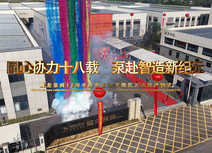 同心協力十八載，泵赴智造新紀元 | 騰龍泵閥18周年慶典暨玲芝園區正式投產儀式