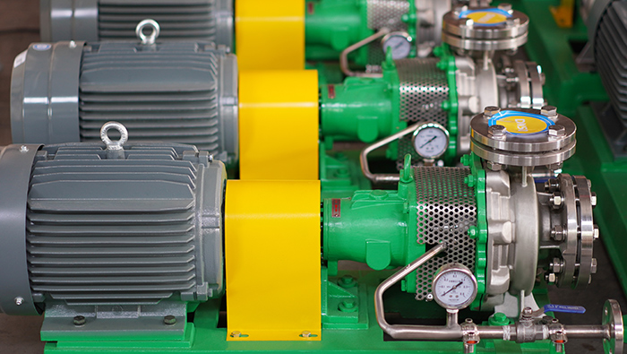 騰龍定制IH不銹鋼離心泵（搭配Plan54機封沖洗方案）